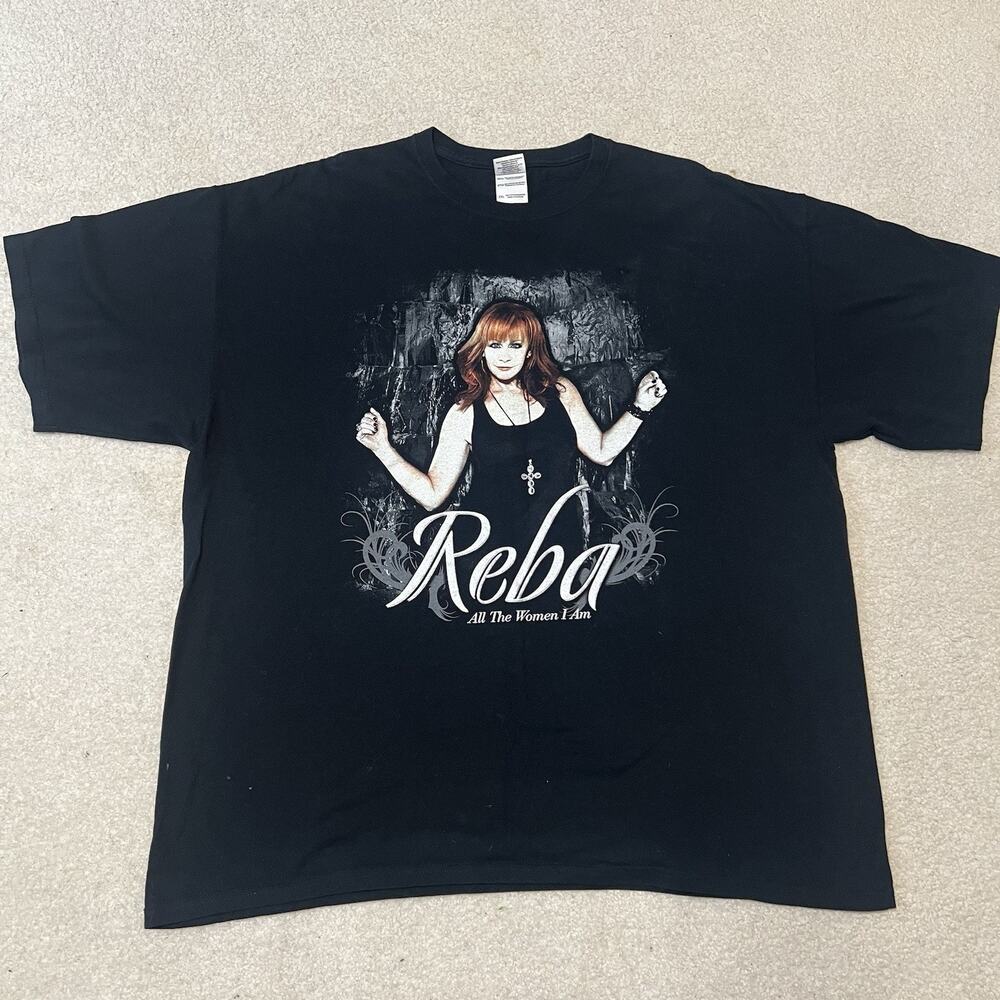 Reba McEntire Concert Tour T Shirt 2XL All The Women I Am Double Sided Country